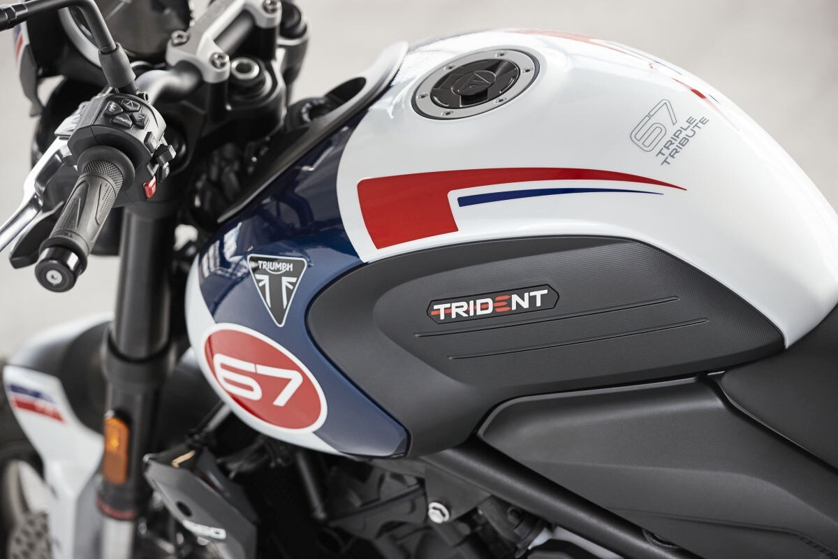 Triumph: ecco la Trident 660 Triple Tribute