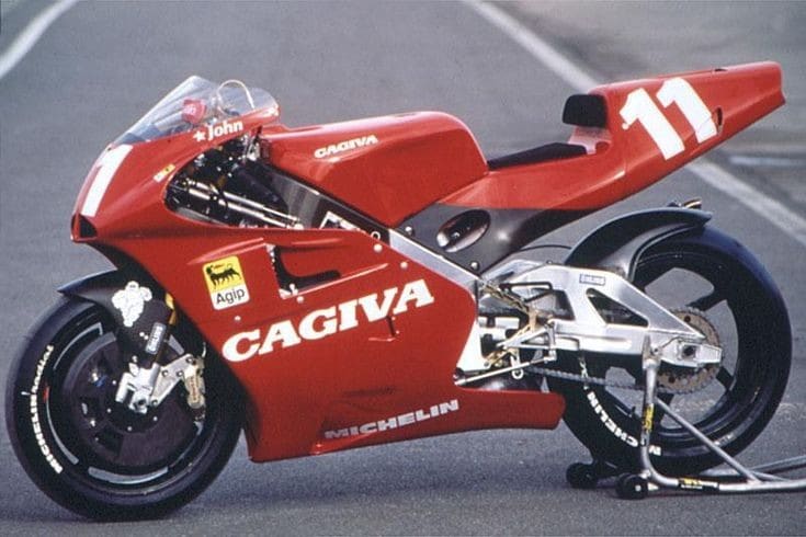 La Cagiva 500 GP di Kocinski torna a ruggire a Misano nel ProDay 2024