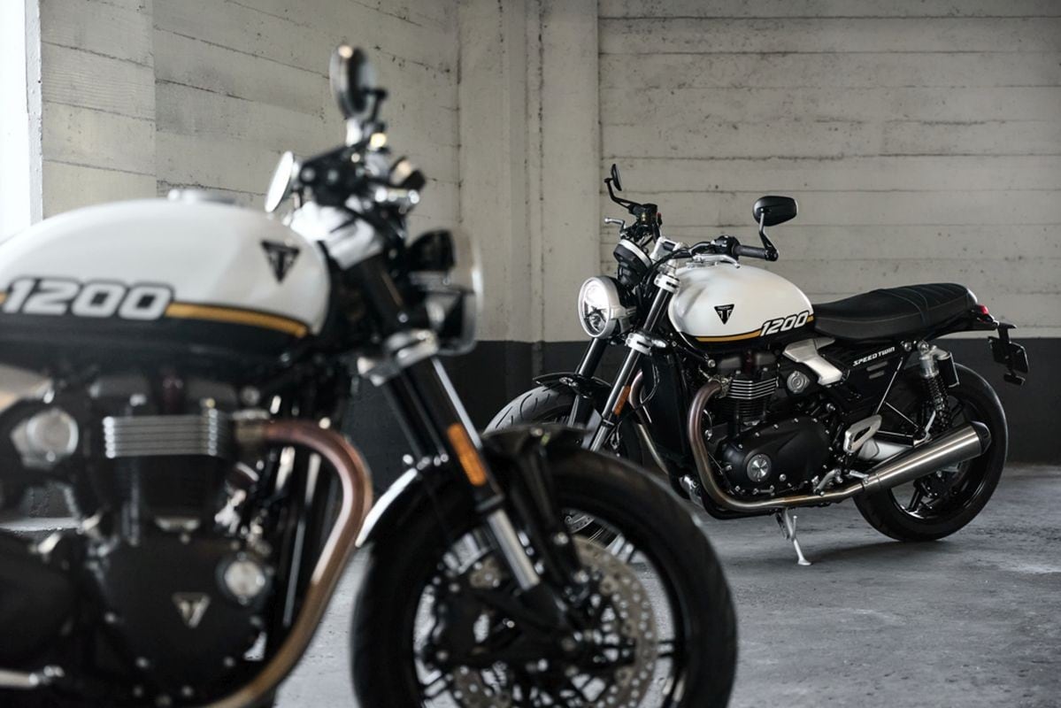 Triumph Speed Twin 1200 e Speed Twin 1200 RS: le novità 2025 della famiglia Modern Classics