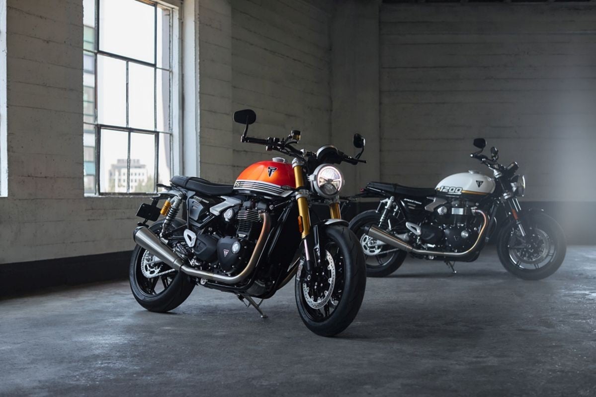 Triumph Speed Twin 1200 e Speed Twin 1200 RS: le novità 2025 della famiglia Modern Classics