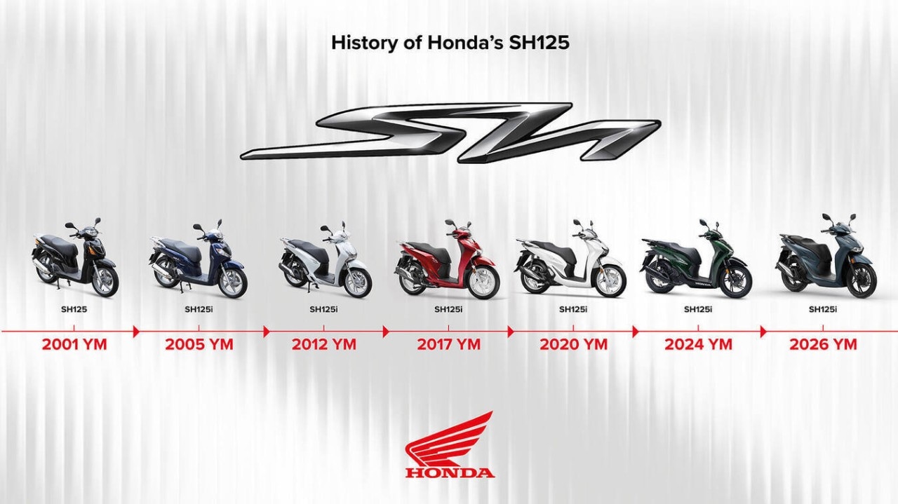 Honda SH: una lunga storia iniziata più di 40 anni fa