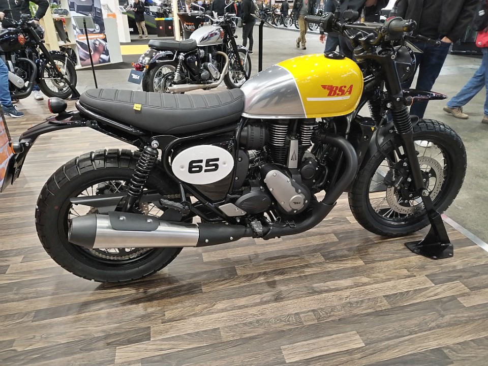 BSA: ecco la Scrambler "supermono"