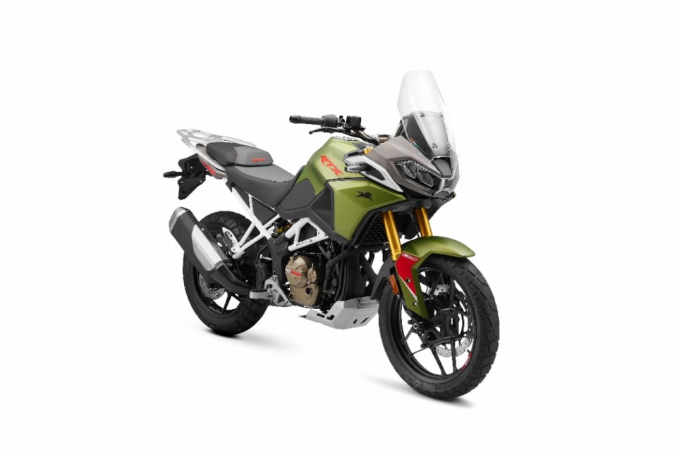 TVS lancia la sua piccola adventure: ecco la RTX 300 