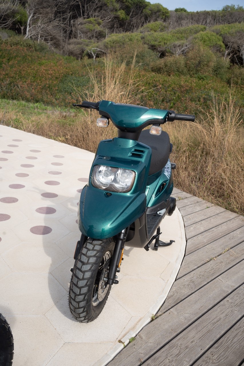 A EICMA 2025 torna il Booster: è elettrico, va fortissimo e ha leggermente cambiato nome