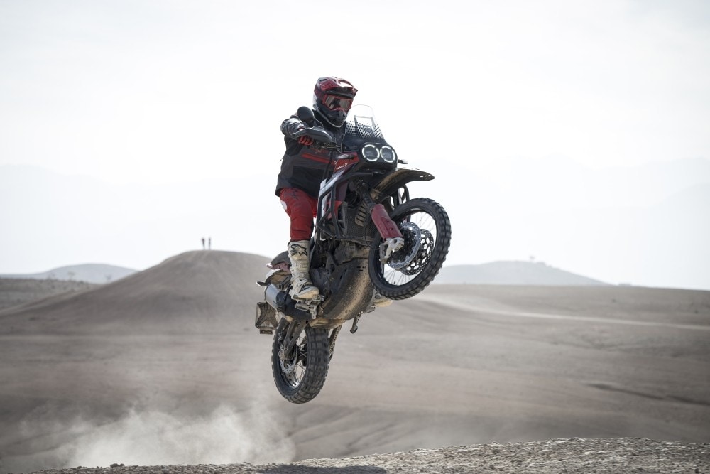 Ducati DesertX Rally: la super dotata +VIDEO+