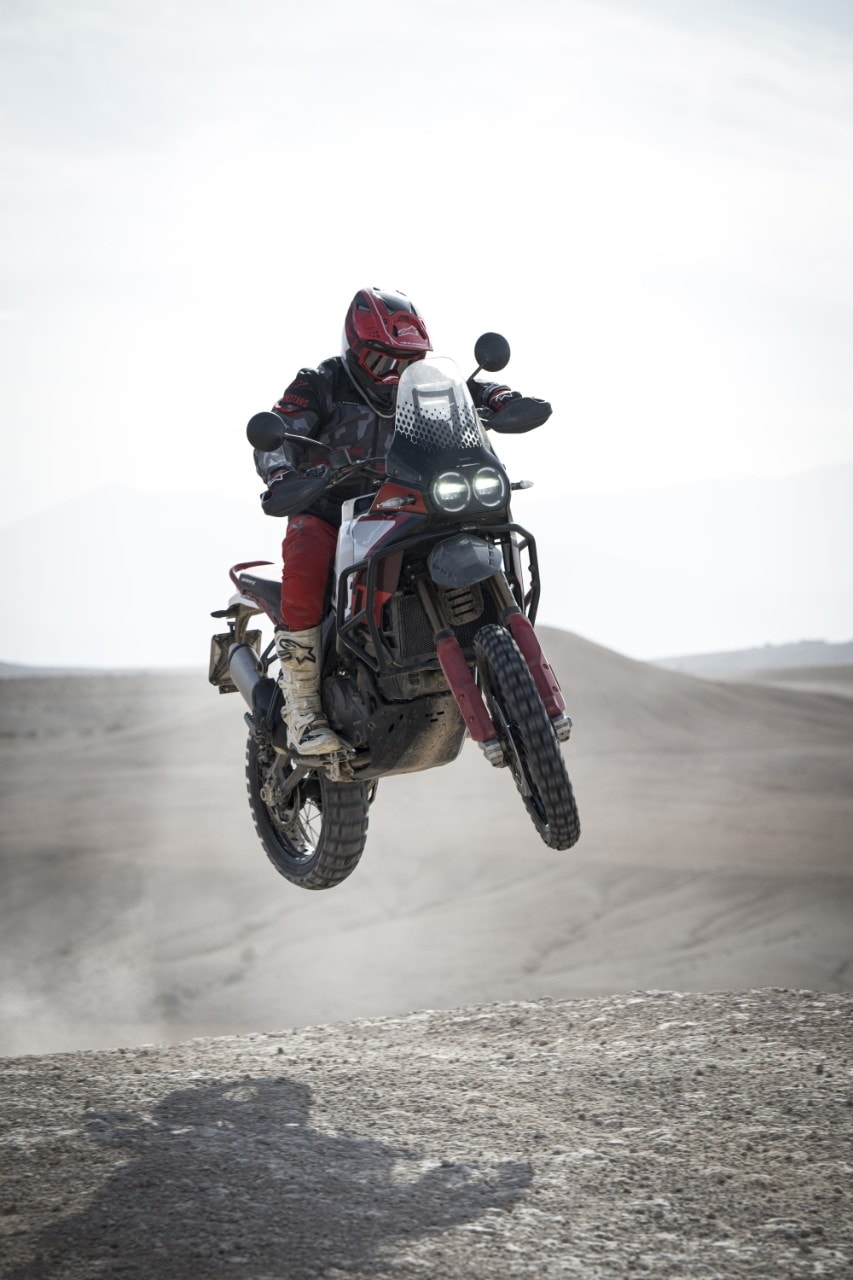 Ducati DesertX Rally: la super dotata +VIDEO+