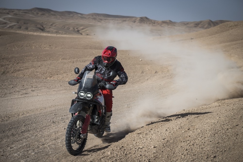 Ducati DesertX Rally: la super dotata +VIDEO+