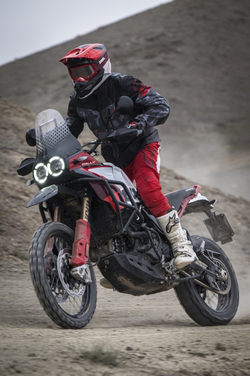 Ducati DesertX Rally: la super dotata +VIDEO+