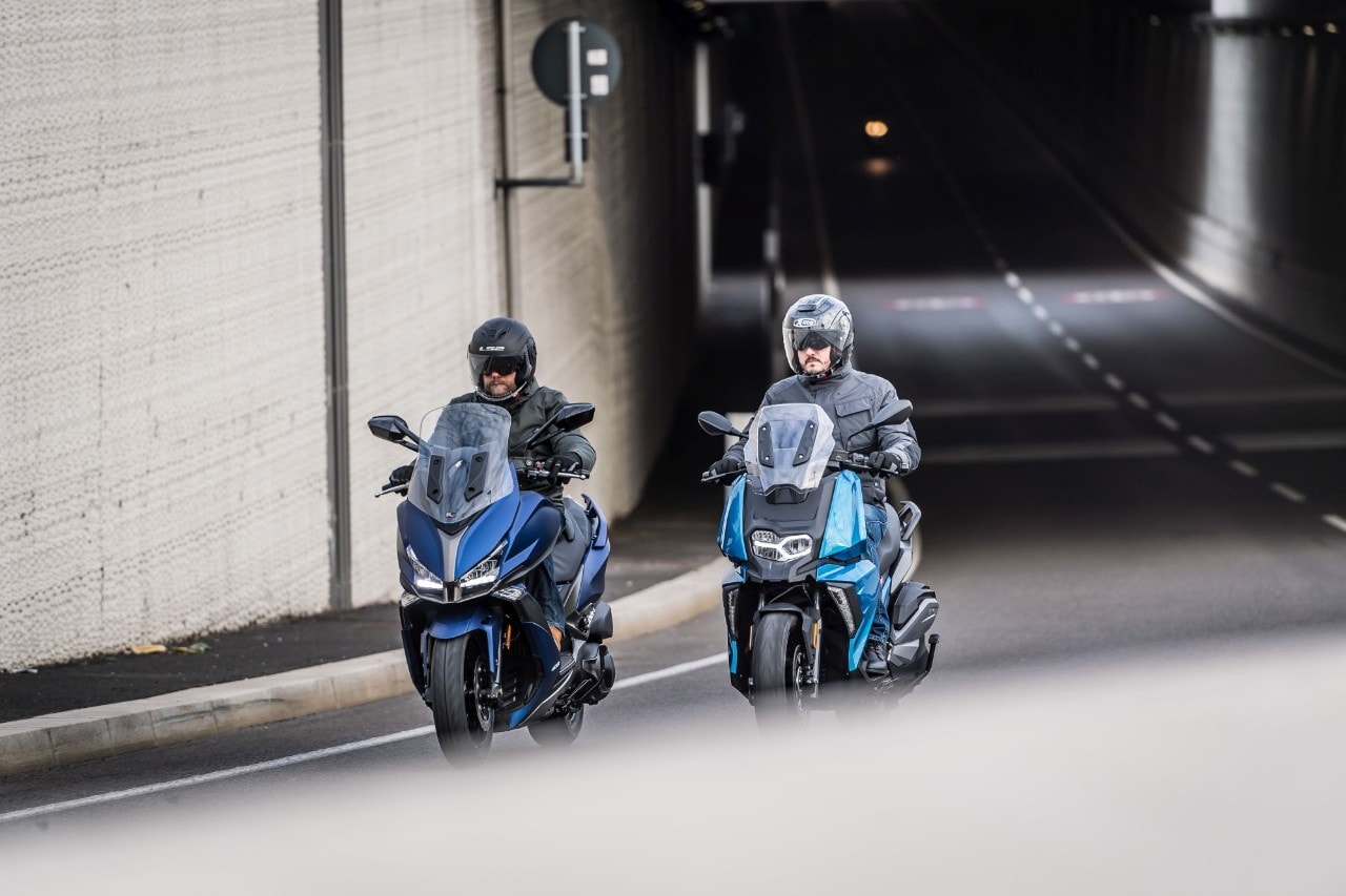 BMW C 400 X vs Kymco Xciting 400i S: middle class