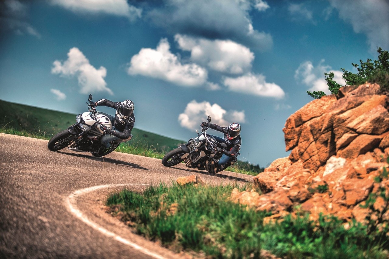 Comparativa naked: Honda CB1000R+ VS Triumph Speed Triple 1050 RS
