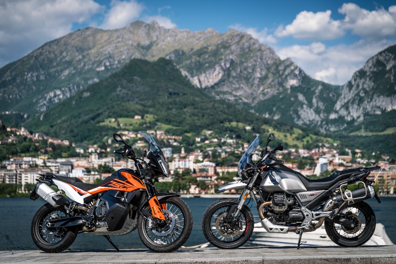 KTM 790 Adventure  vs Moto Guzzi V85 TT: punti di vista