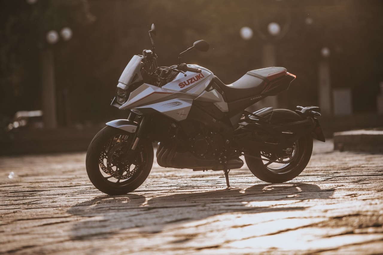 Suzuki Katana Jindachi: dal tramonto all'alba