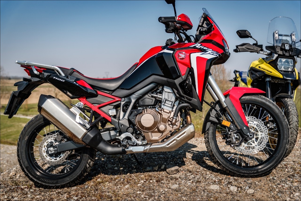 Honda CRF1100L Africa Twin ABS, Suzuki V Strom DL 1050 XT