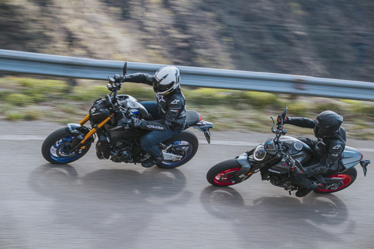Ducati Monster, Yamaha MT-09 SP: compagne di giochi