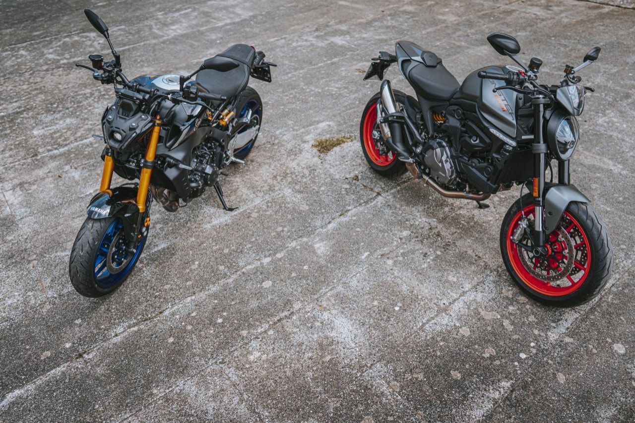 Ducati Monster, Yamaha MT-09 SP: compagne di giochi