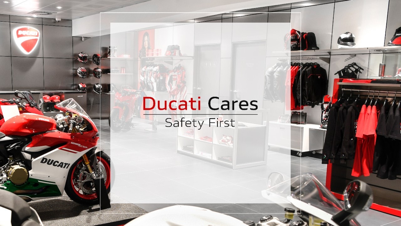 "Ducati Cares": la sicurezza prima di tutto