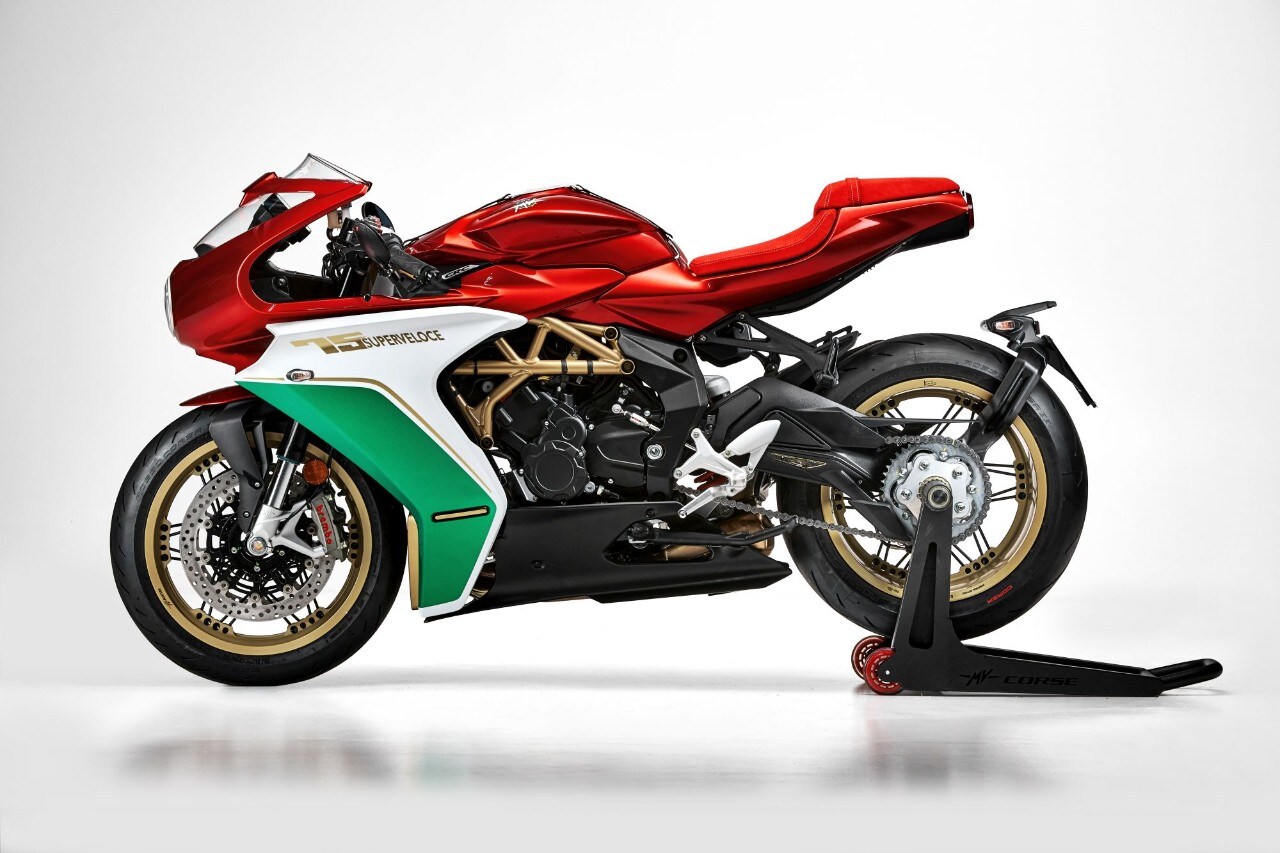MV Agusta Superveloce 75 Anniversario: limited edition