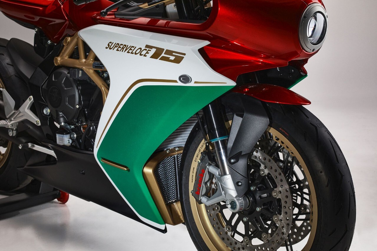 MV Agusta Superveloce 75 Anniversario: limited edition