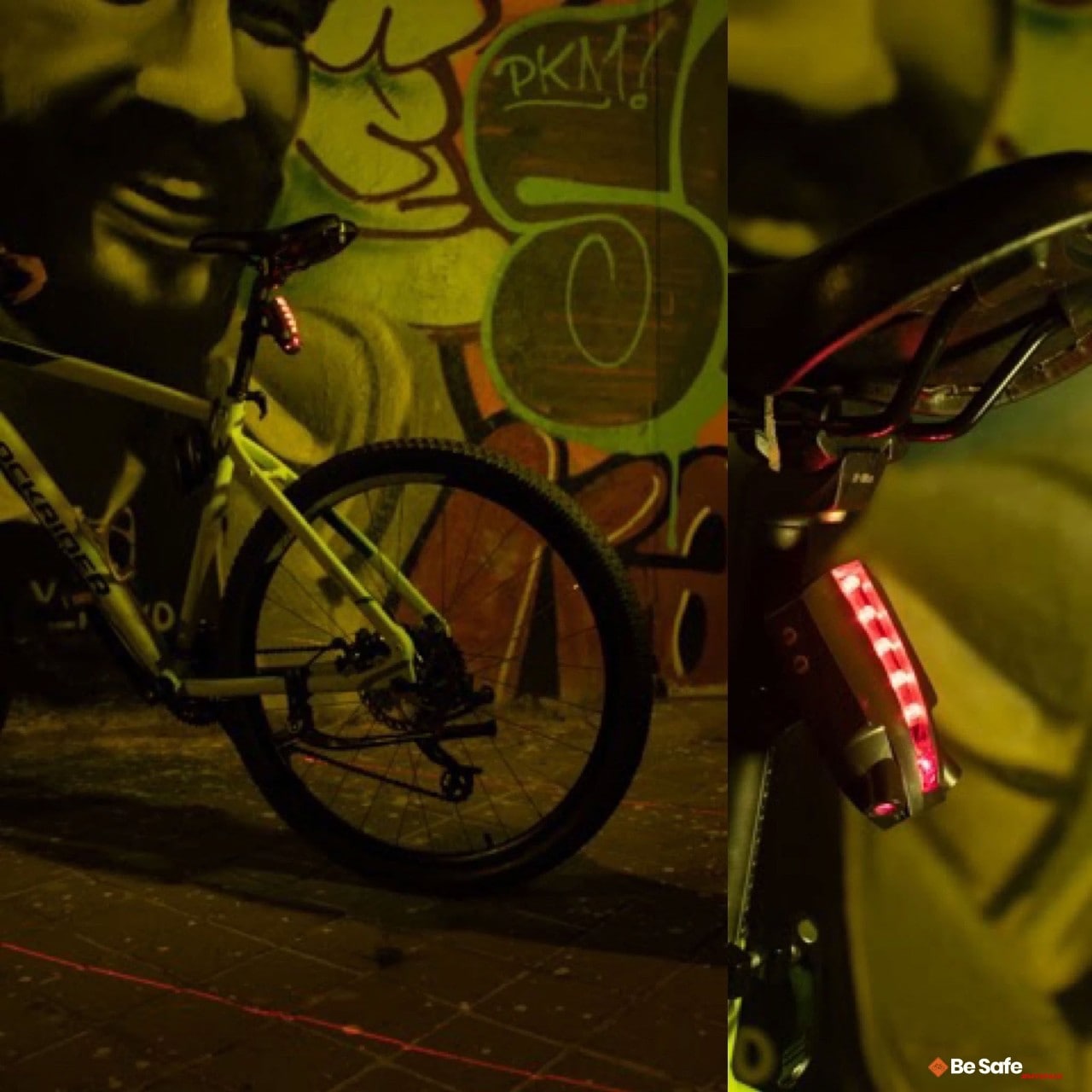 La luce al laser di BeSafe MySpace 