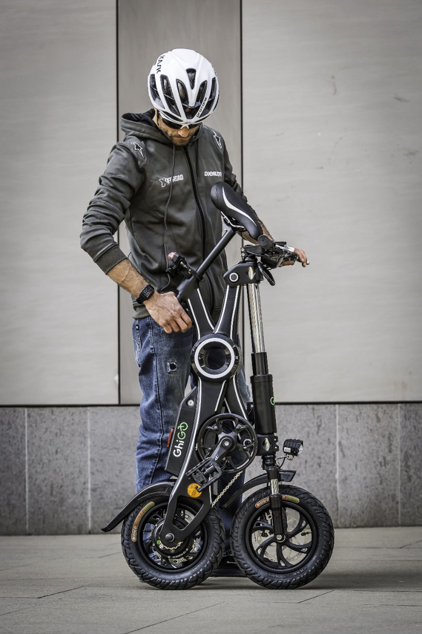 GhiGo X-Bike: una (BICI) elettrica in miniatura