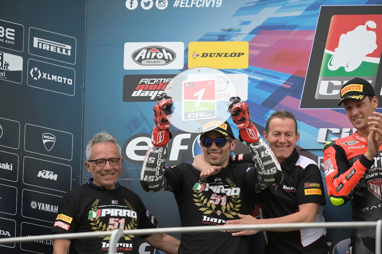 CIV Mugello: Pirro campione SBK 2019