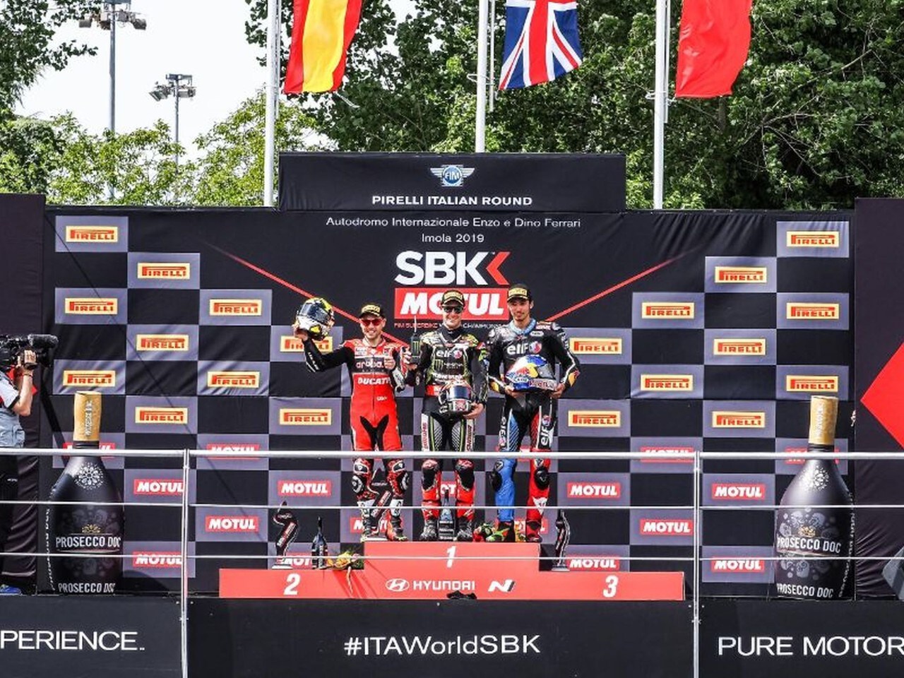 SBK Imola: la pioggia ferma la rincorsa di Rea