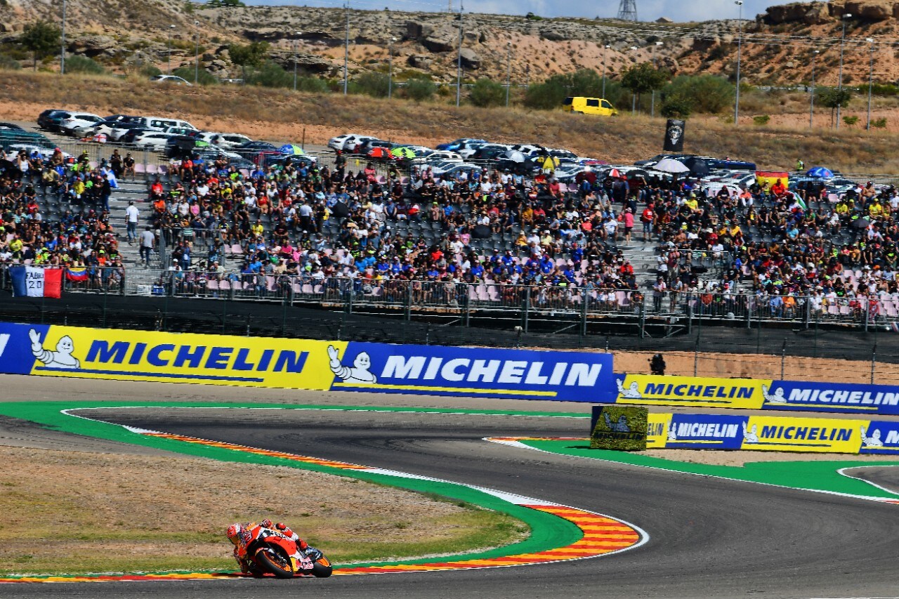 MotoGP Aragon: Marquez domina, il Mondiale è vicino