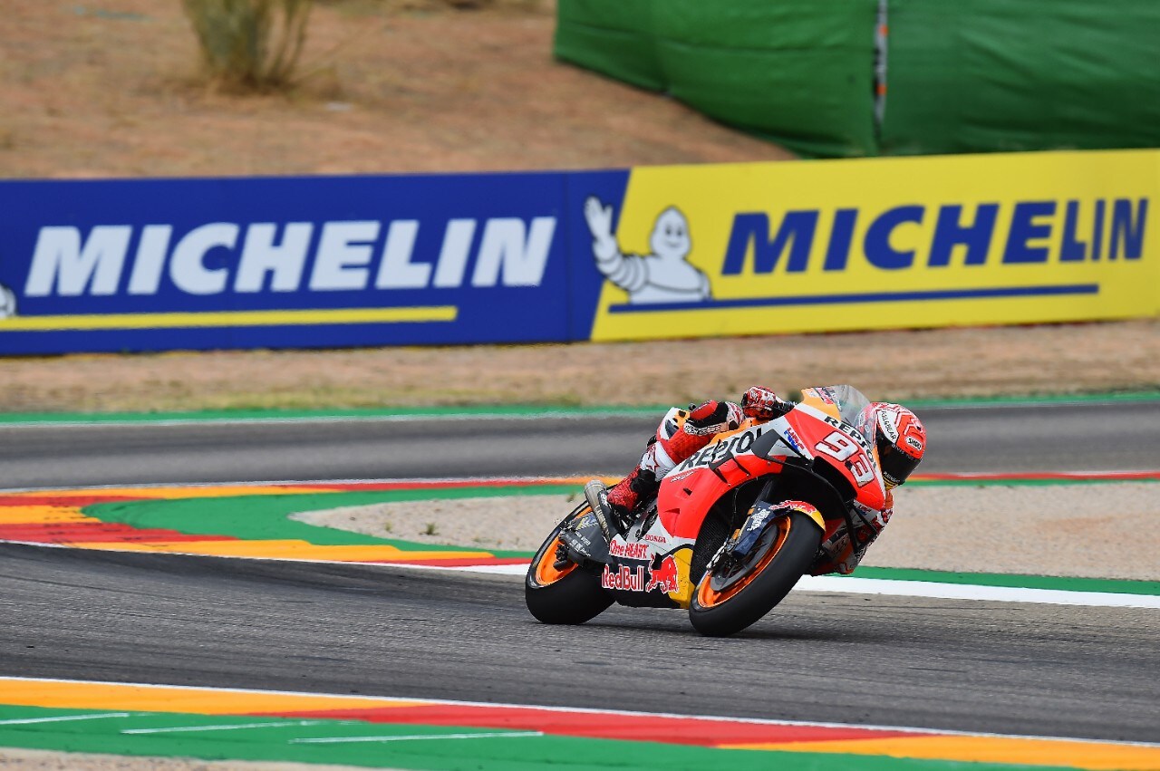 MotoGP Aragon: Marquez domina, il Mondiale è vicino