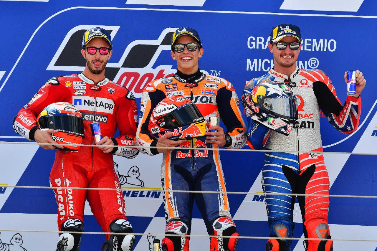 MotoGP Aragon: Marquez domina, il Mondiale è vicino