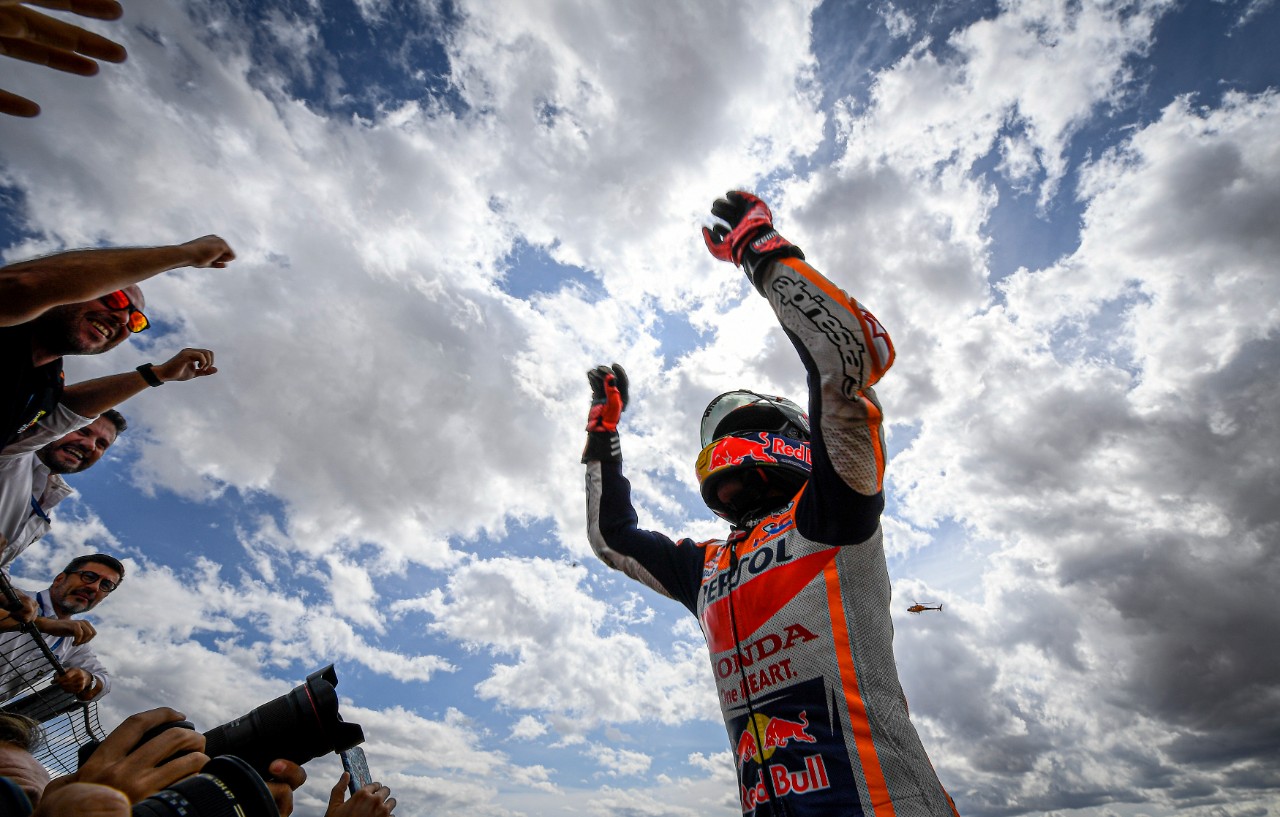 MotoGP Aragon: Marquez domina, il Mondiale è vicino