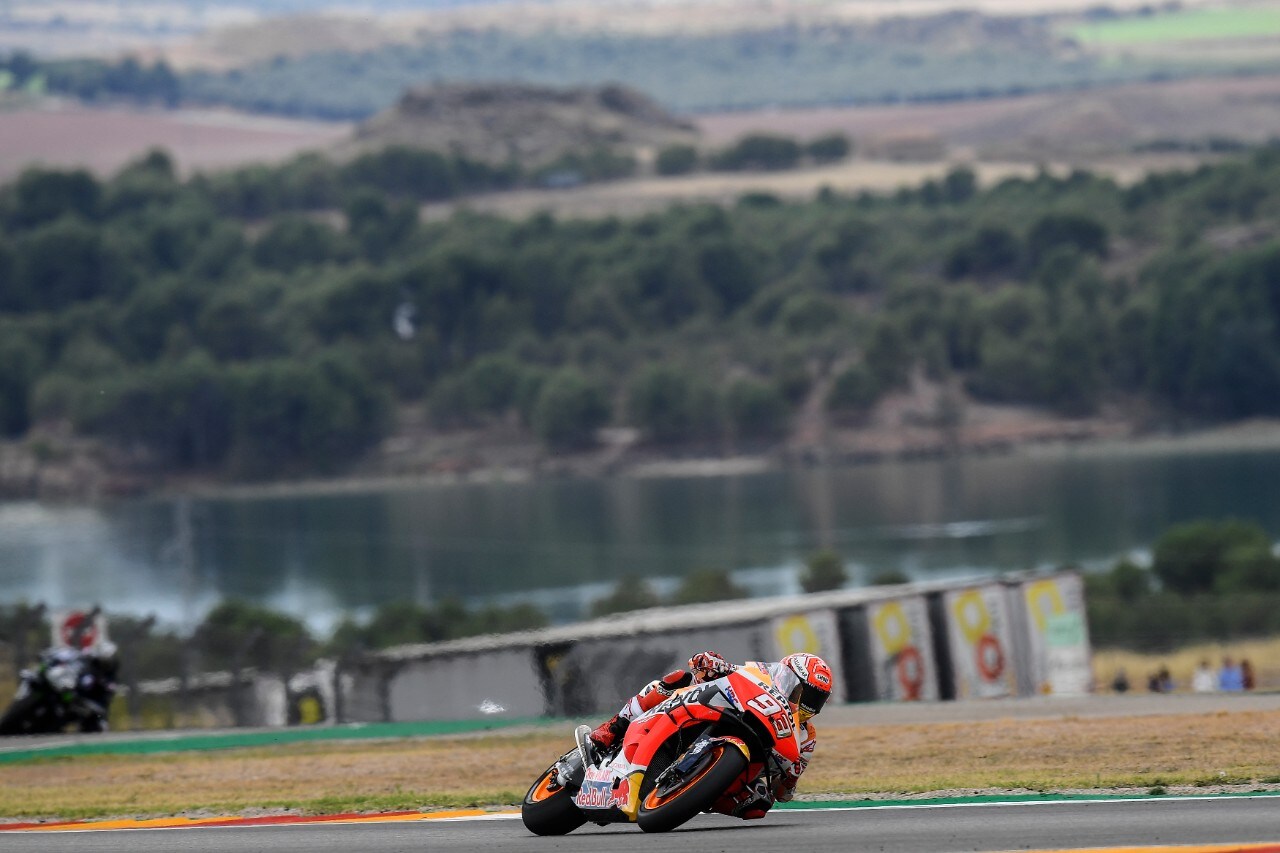 MotoGP Aragon: Marquez domina, il Mondiale è vicino