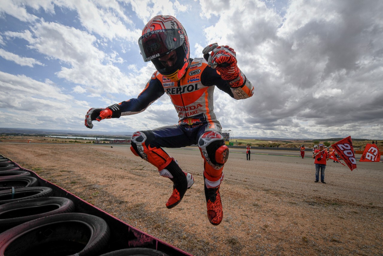 MotoGP Aragon: Marquez domina, il Mondiale è vicino