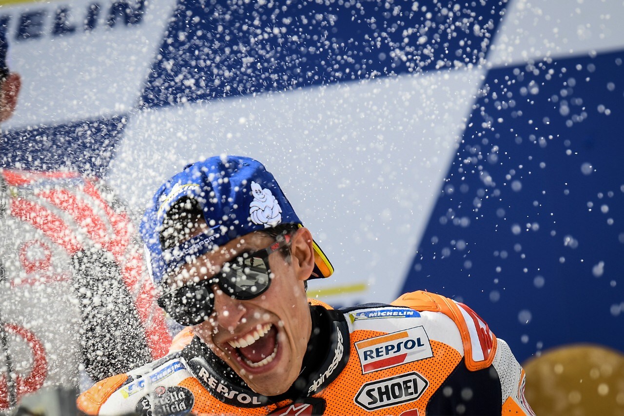 MotoGP Aragon: Marquez domina, il Mondiale è vicino