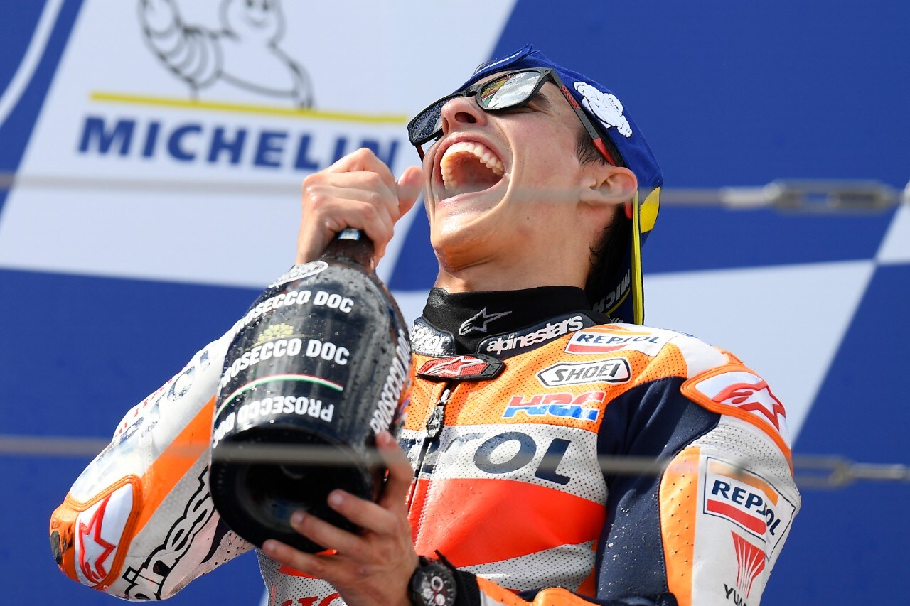 MotoGP Aragon: Marquez domina, il Mondiale è vicino