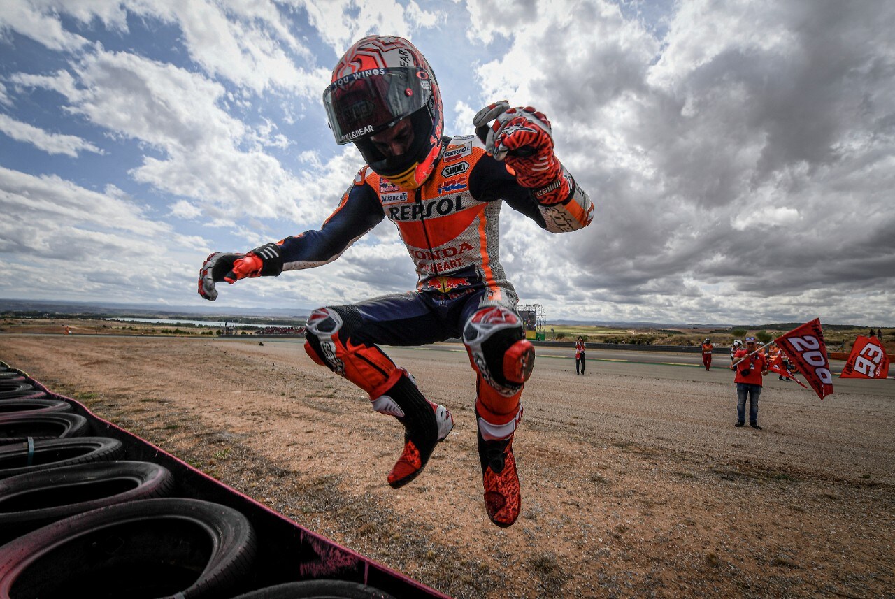 MotoGP Aragon: Marquez domina, il Mondiale è vicino