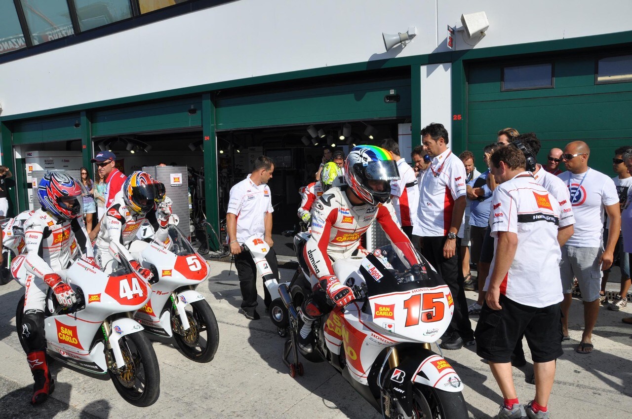 Gresini, il ricordo di Honda Italia