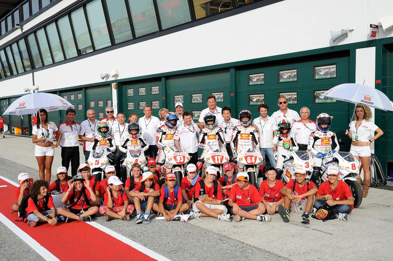 Gresini, il ricordo di Honda Italia