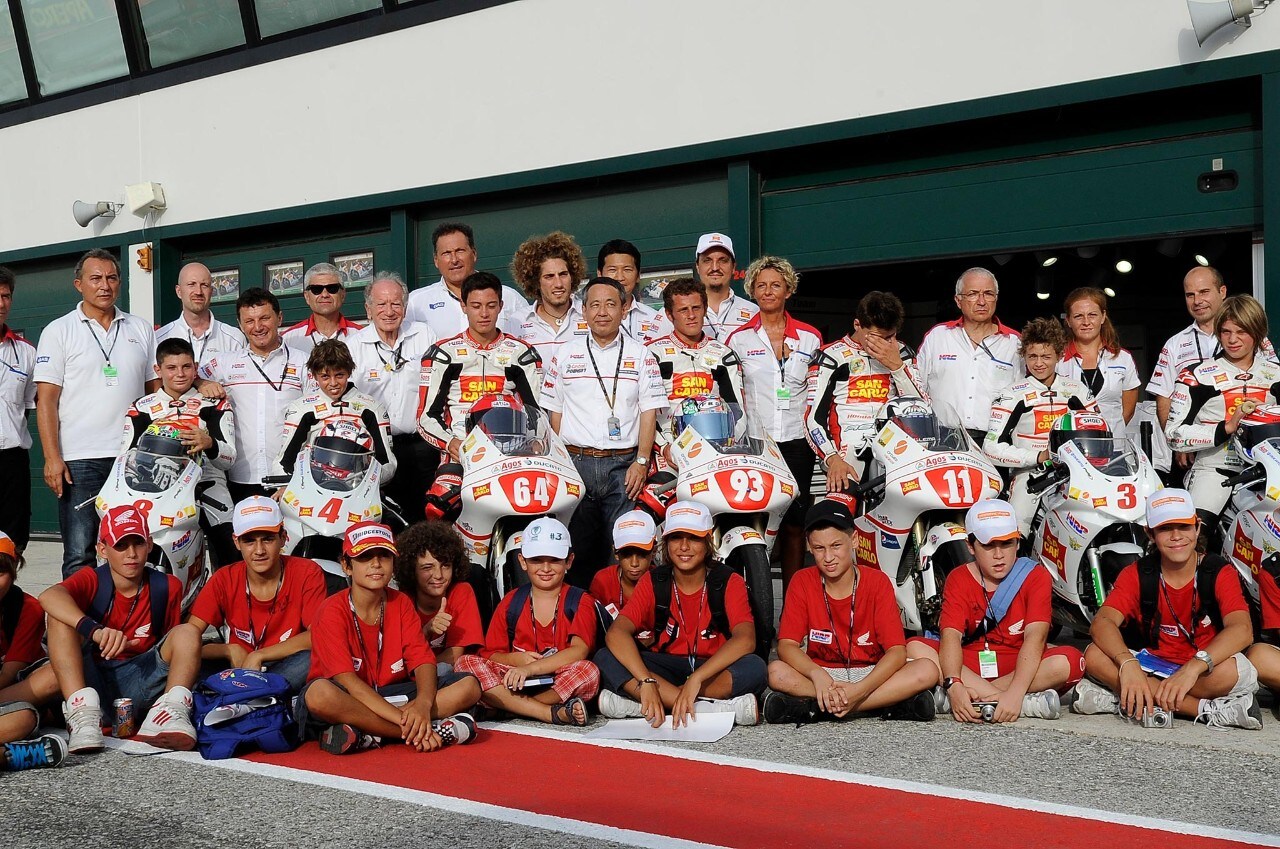 Gresini, il ricordo di Honda Italia