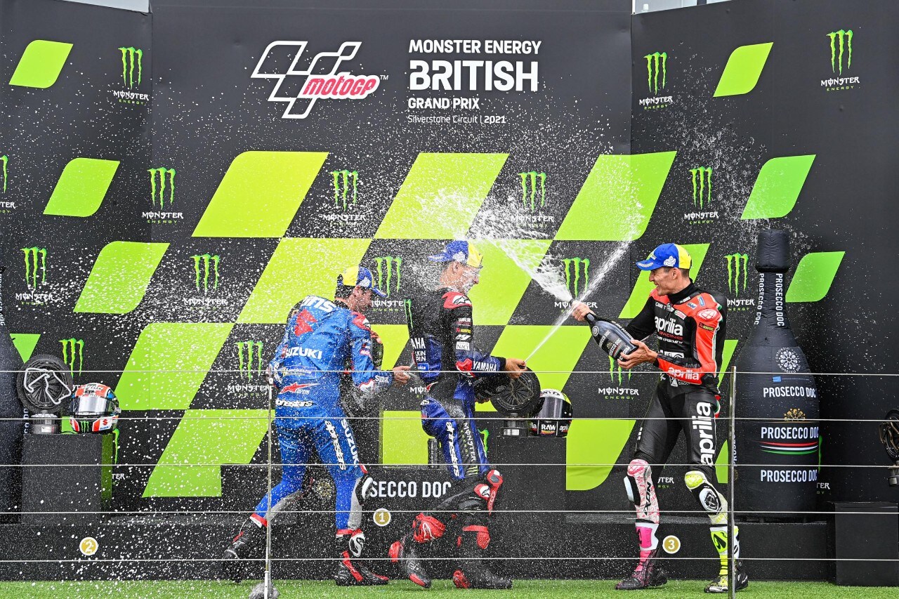 MotoGP, Silverstone è di Quartararo. Aprilia sul podio