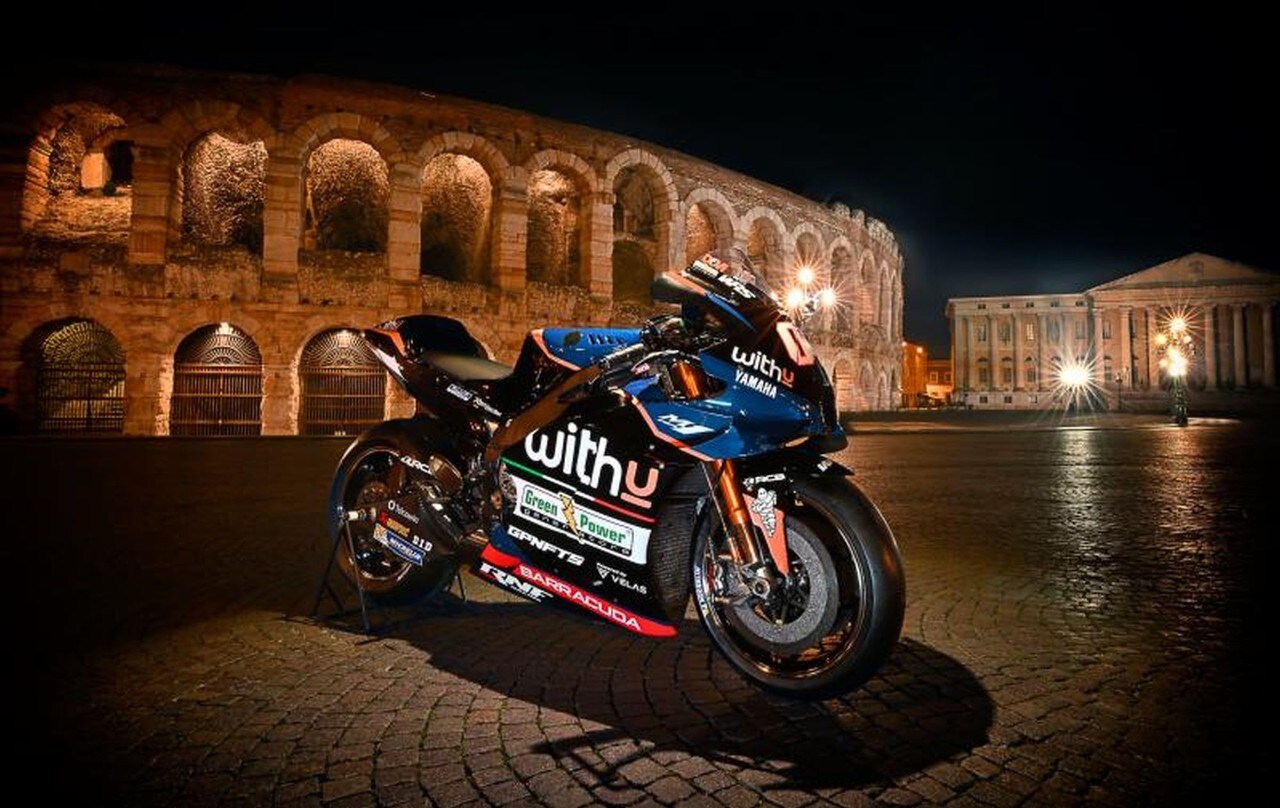 Team WithU Yamaha RNF MotoGP, la sfida parte da Verona!