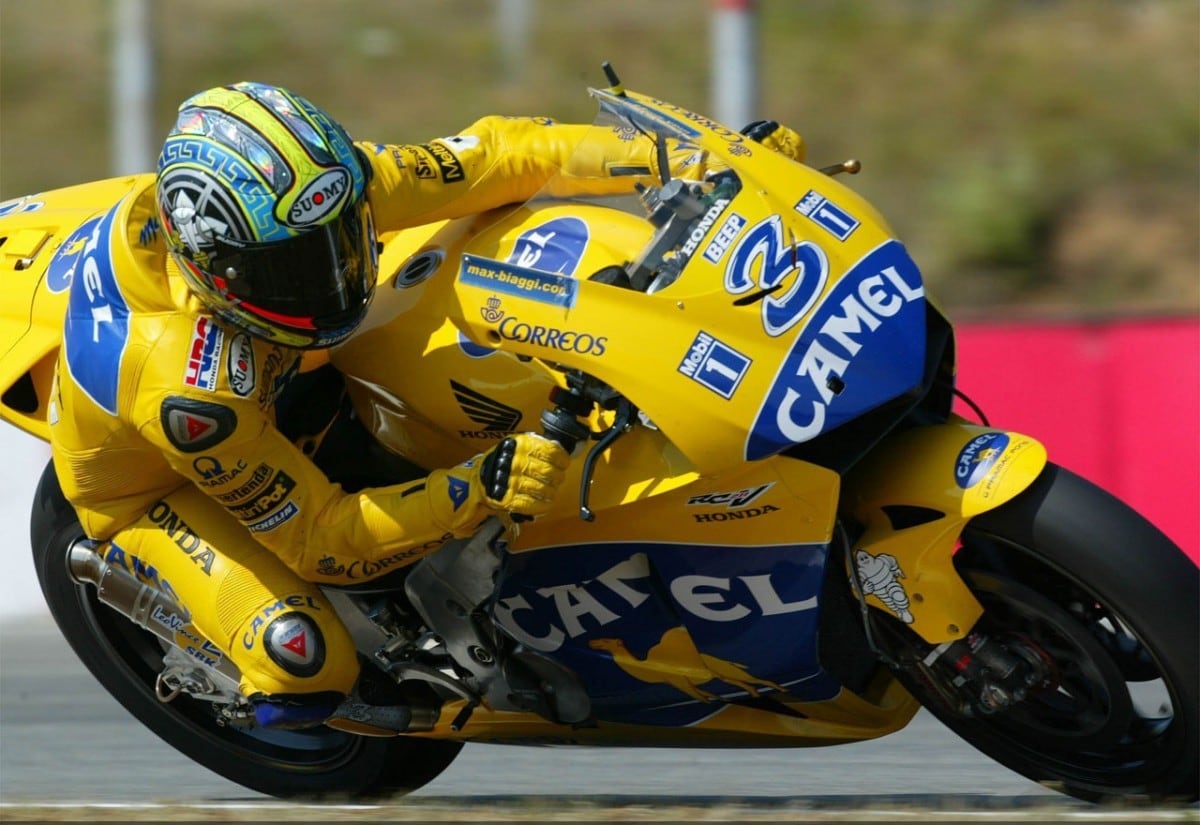 Max Biaggi diventa una MotoGP Legend