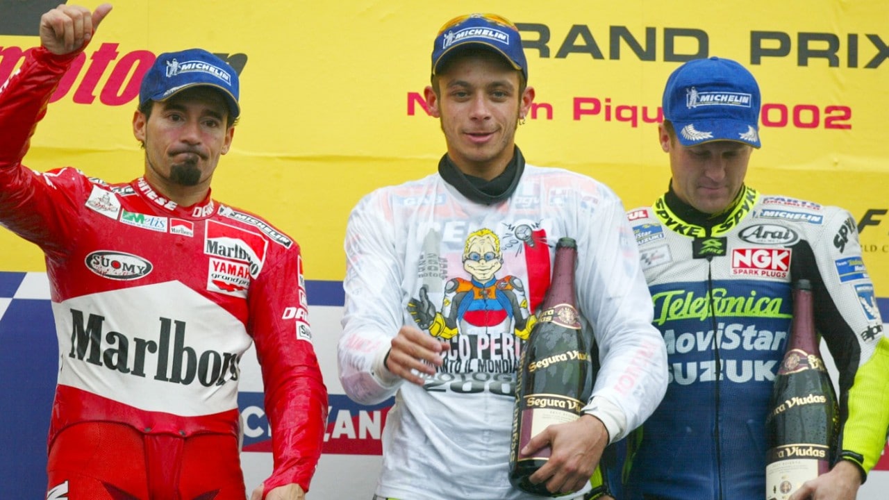 Max Biaggi diventa una MotoGP Legend