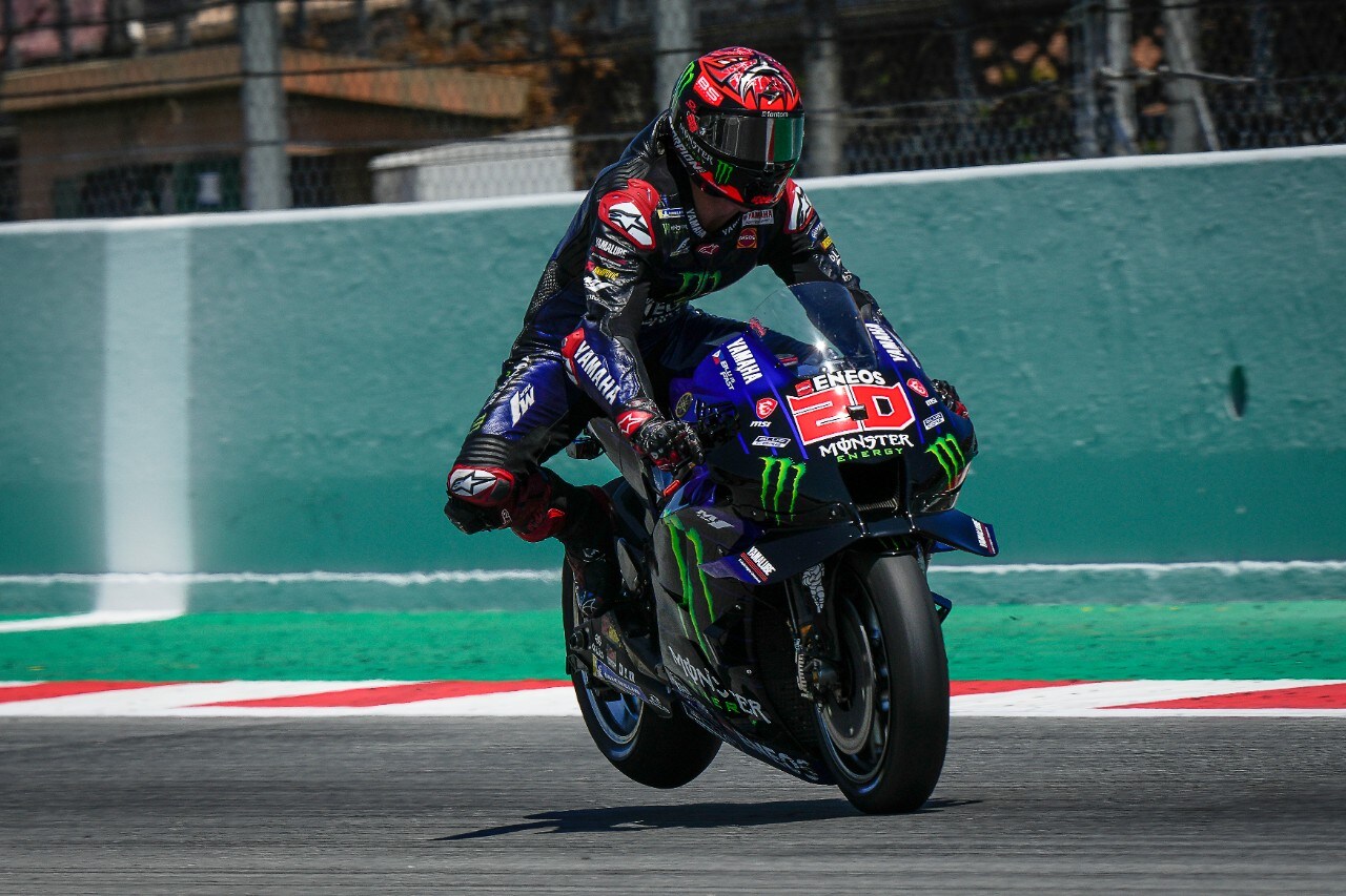 MotoGP Barcellona: Quartararo magistrale