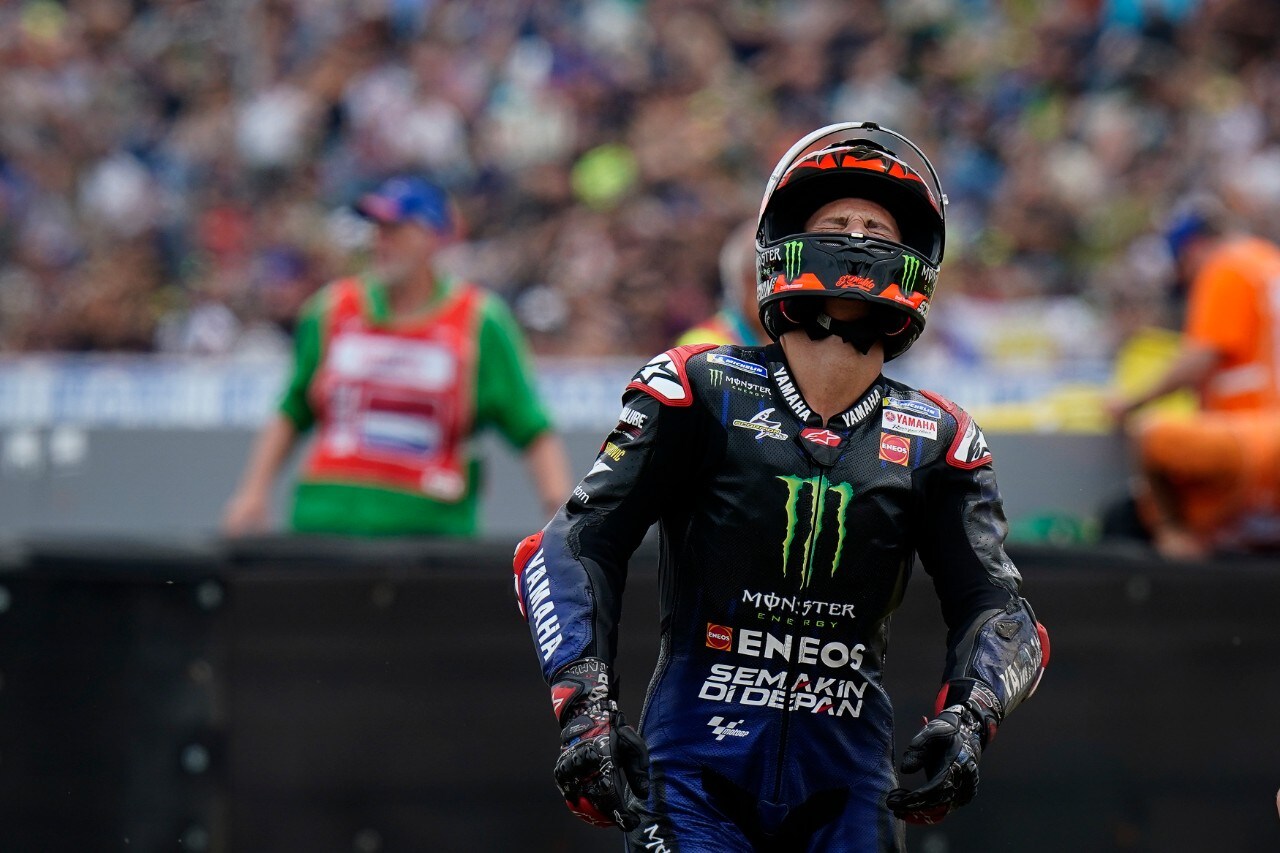 MotoGP Assen: Bagnaia vince, Quartararo sbaglia