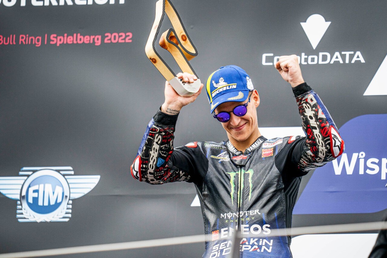 In Austria Bagnaia cala il tris, ma che Quartararo!
