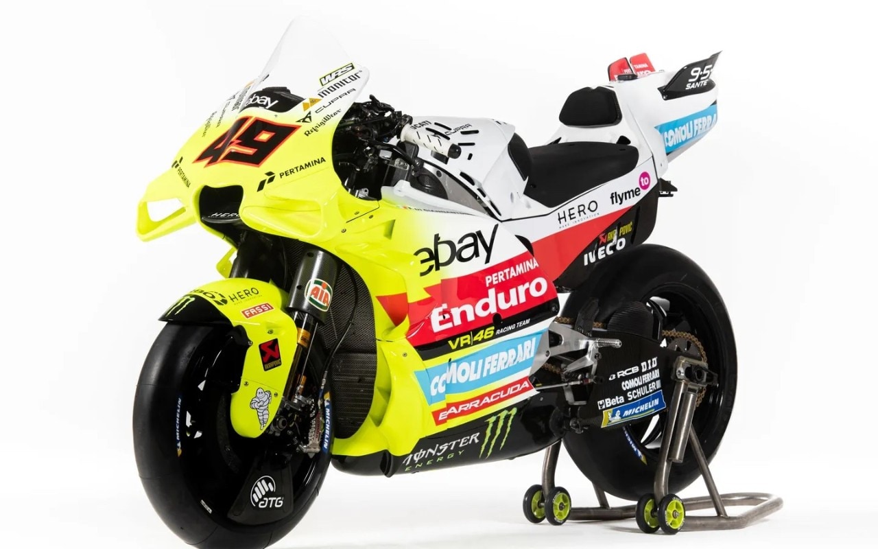 MotoGP: il Team Pertamina Enduro VR46 si tinge di giallo... fluo!