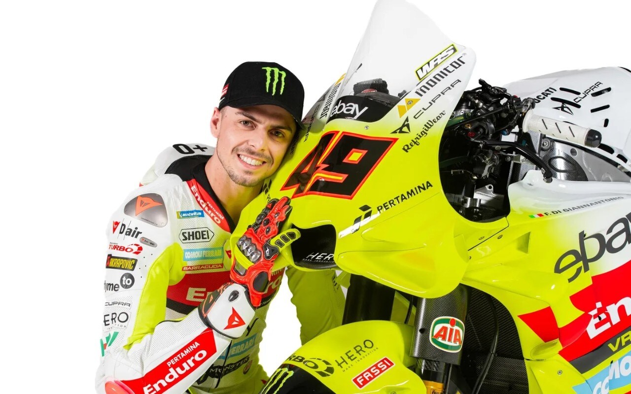 MotoGP: il Team Pertamina Enduro VR46 si tinge di giallo... fluo!
