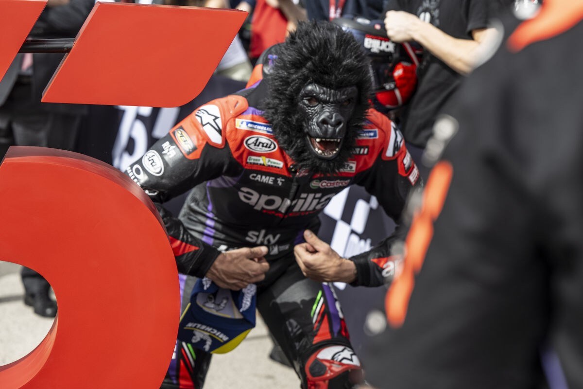 Acuto Vinales: Aprilia domina la Sprint race di Portimao