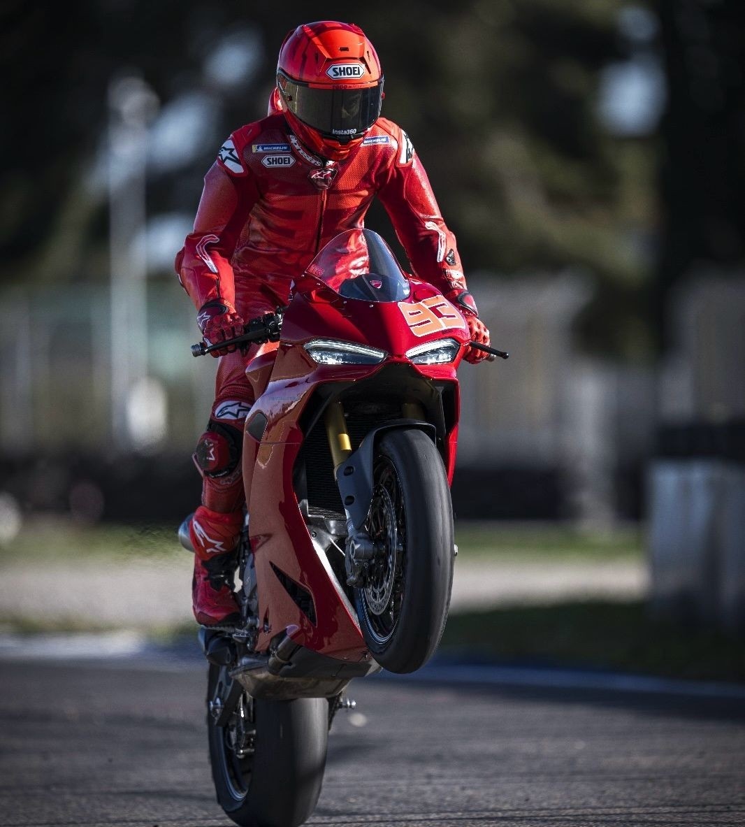 MotoGP: Marc Marquez da record con la nuova Panigale V2