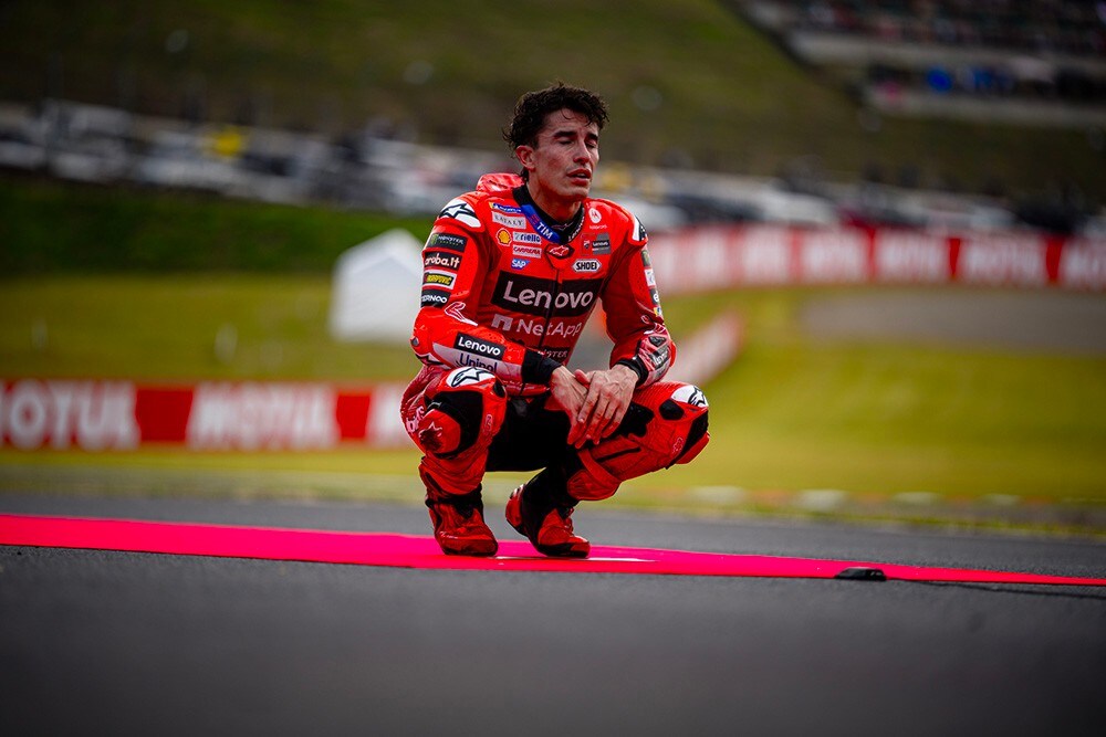 Doppia festa Ducati a Motegi: vince Bagnaia, Marquez secondo è campione del mondo
